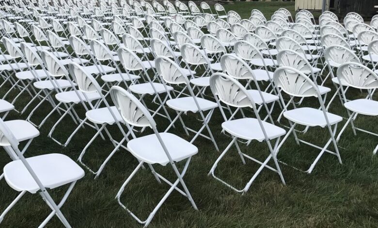 folding chair hire image