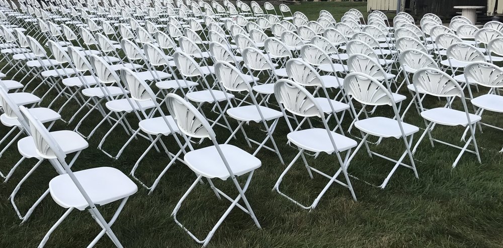 folding chair hire image