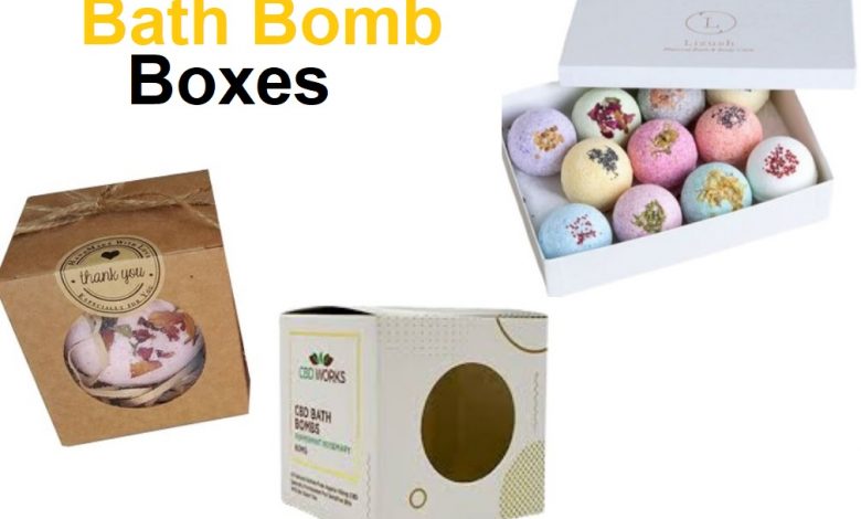 custom Bath Bomb Boxes