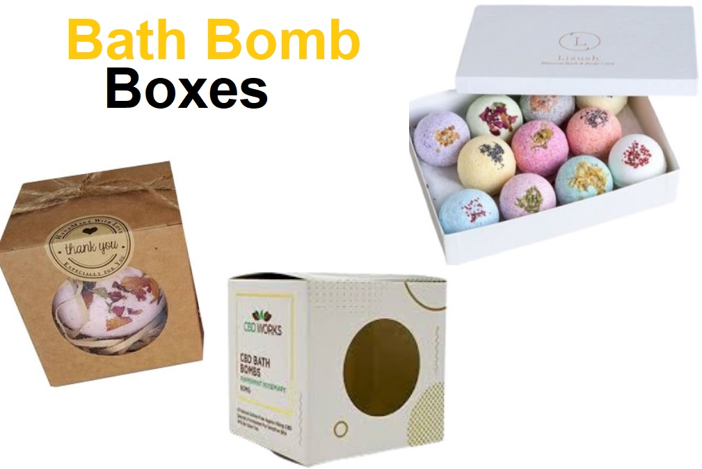 custom Bath Bomb Boxes