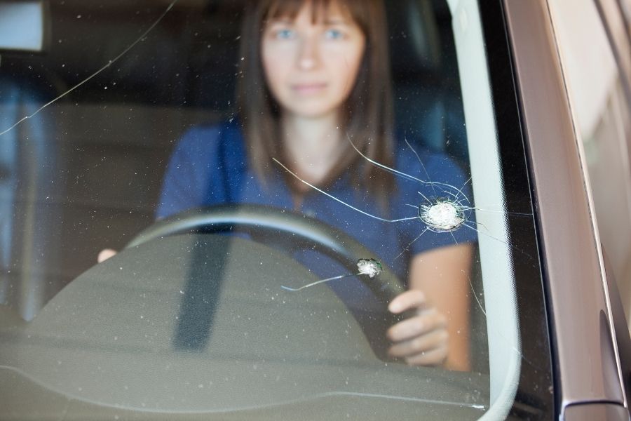 Cracked Windshield