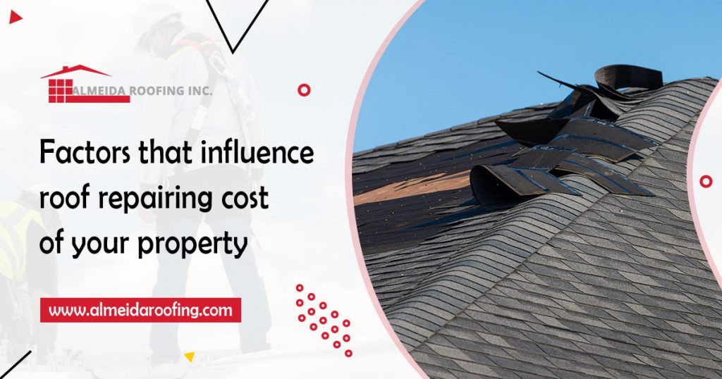 estimated roof repair cost