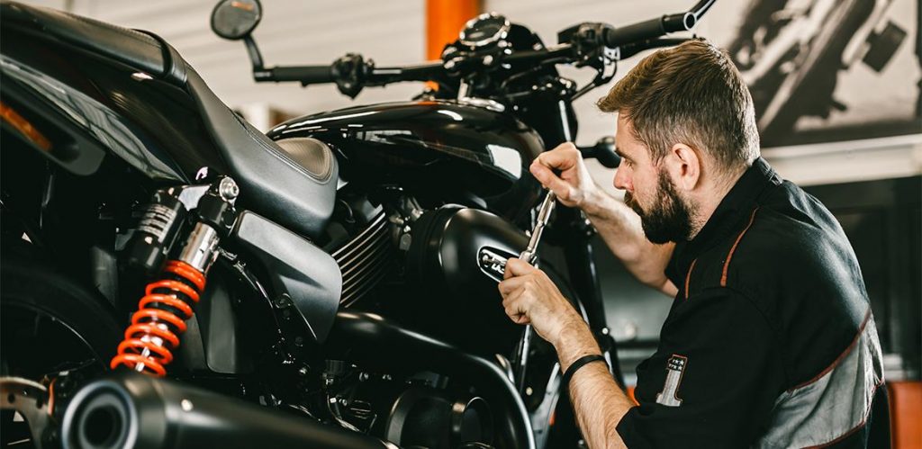 Motorcycle repairs