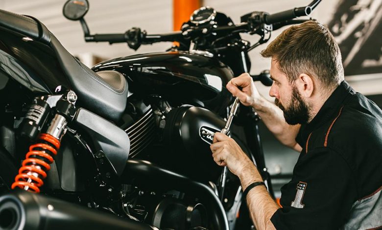 Motorcycle repairs