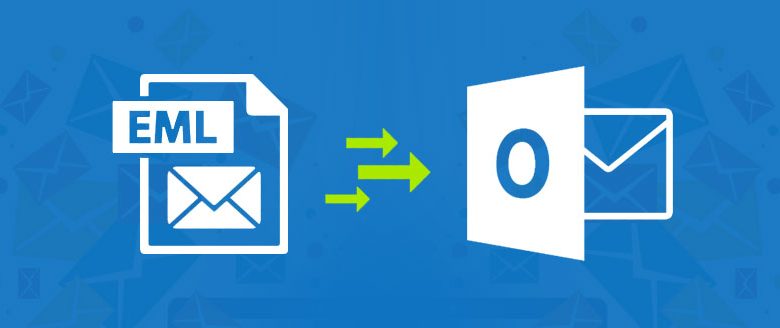 migrate an EML file to an Outlook