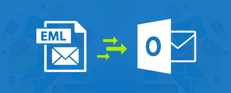 migrate an EML file to an Outlook