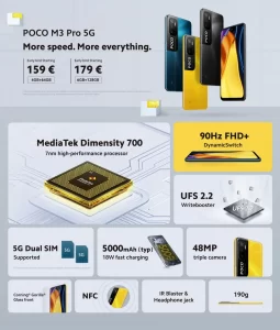 Xiaomi Poco M3 Pro 5G