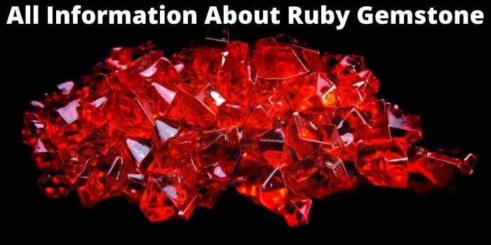 all information about ruby gemstones