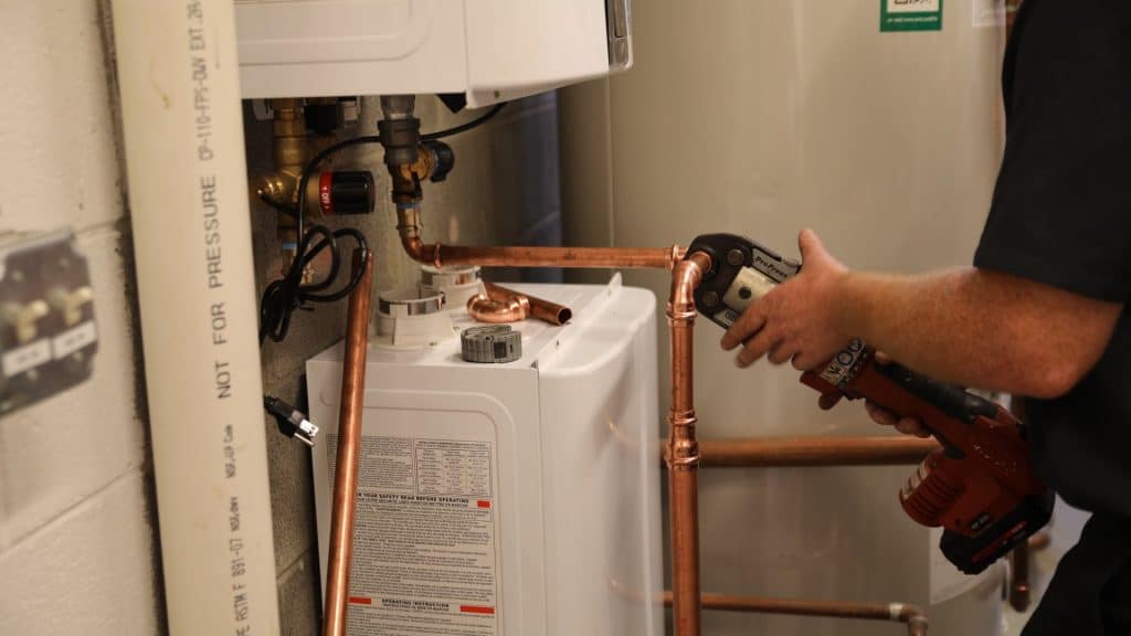 water heater installation
