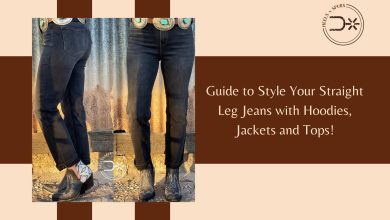 Photo of Guide to Style Your Straight Leg Jeans with Hoodies, Jackets and Tops!