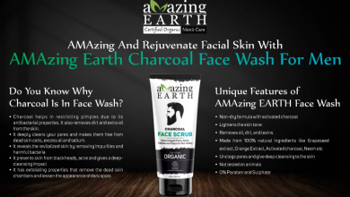 Photo of Certified Organic Charcoal Multi-action Face Wash for Men