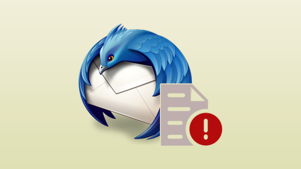 unable to open thunderbird emails