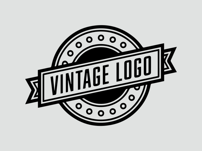 Vintage logo design