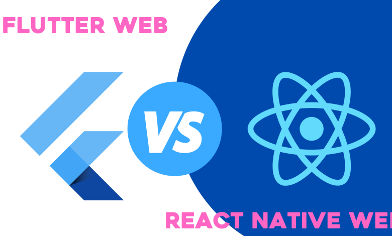 flutter web vsreact native web