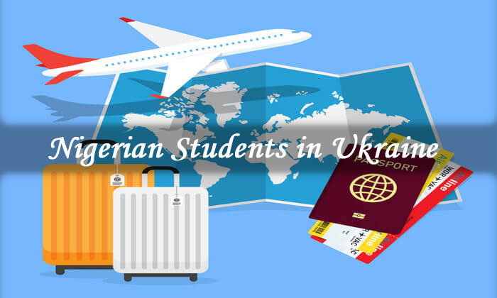 Nigerian students in Ukraine