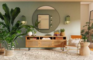 Use of Plants in a Small Living Room