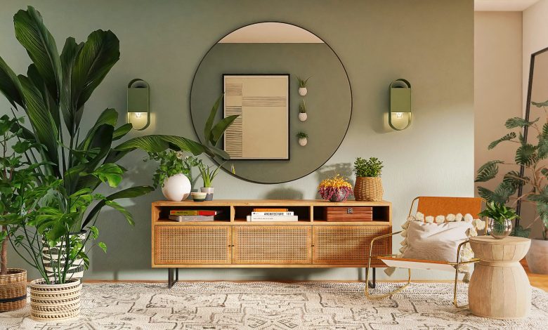 Use of Plants in a Small Living Room