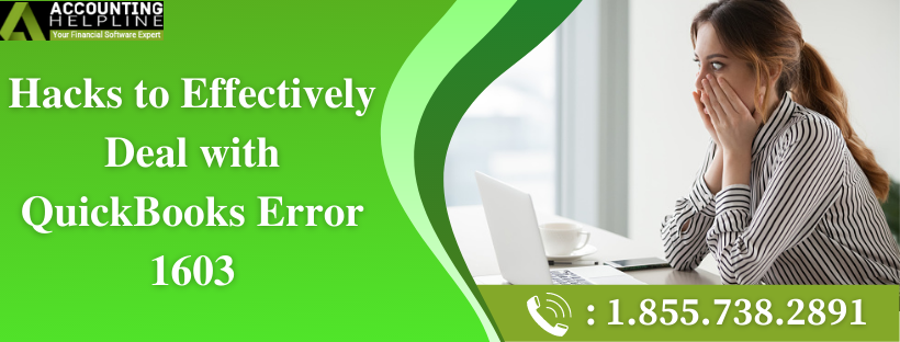 QuickBooks Error 1603