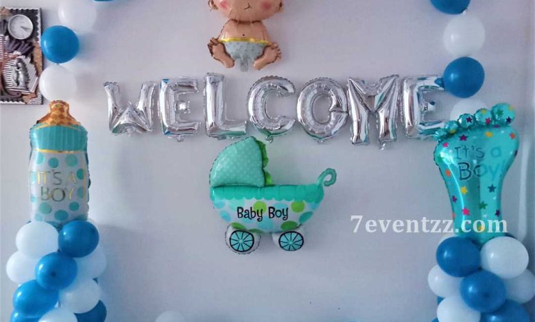 welcome baby decoration