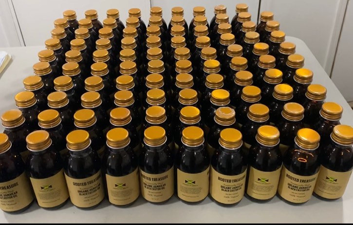 Jamaican Black Castor Oil Bottles