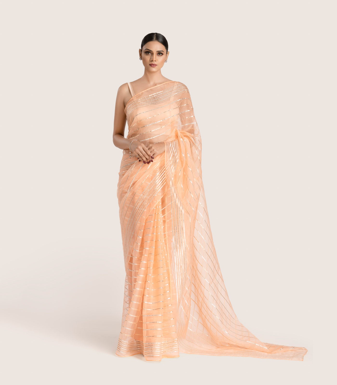 Organza Party Wear Sarees