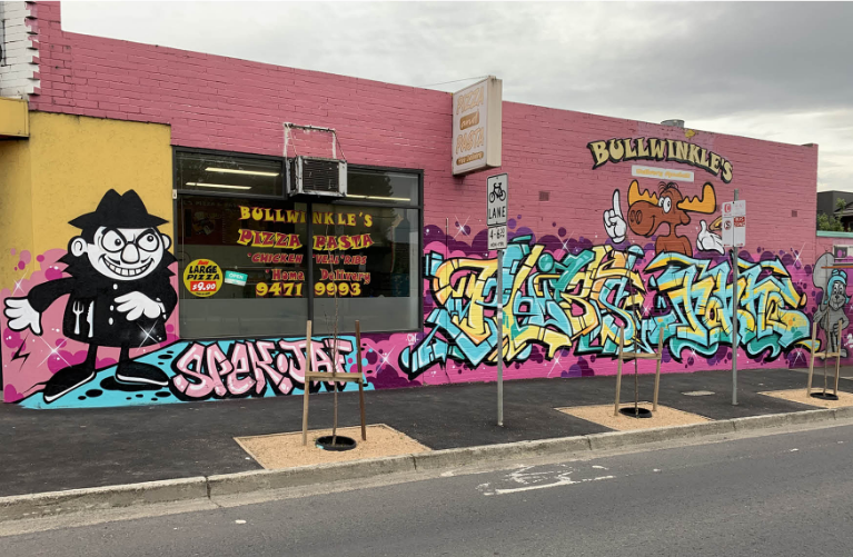 commercial graffiti artist melbourne