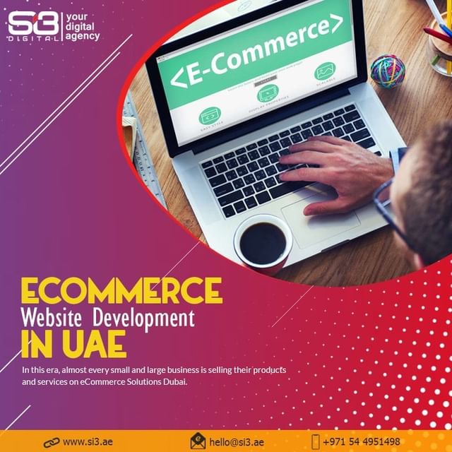 eCommerce web design Dubai