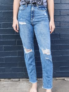 Paired with Cropped Jeans