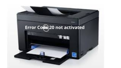 Photo of Why is the Error Code 20 not activated on my Printer?