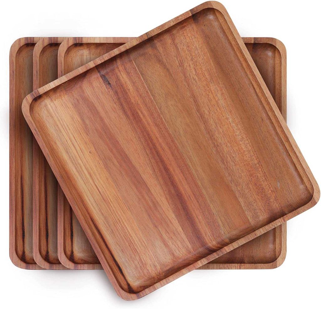 wooden plates India