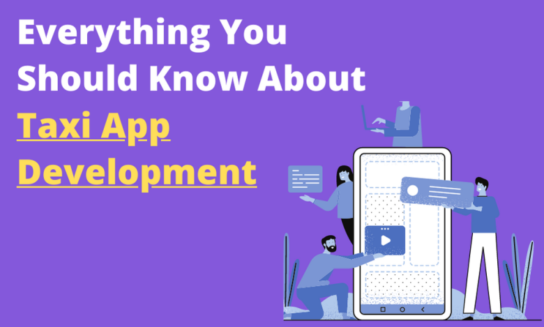 how to build a taxi app