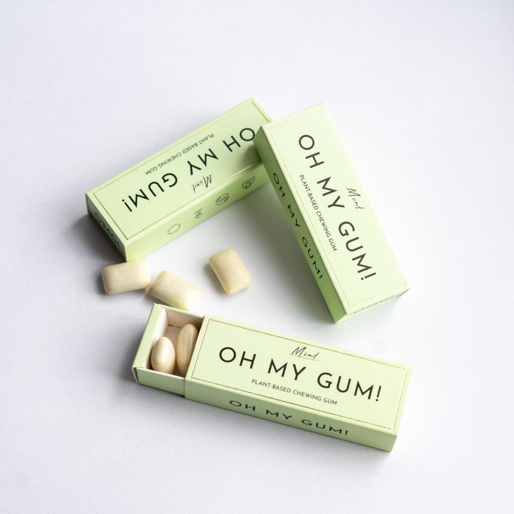 100% Plastic Free All Natural Sugar Free Chewing Gum