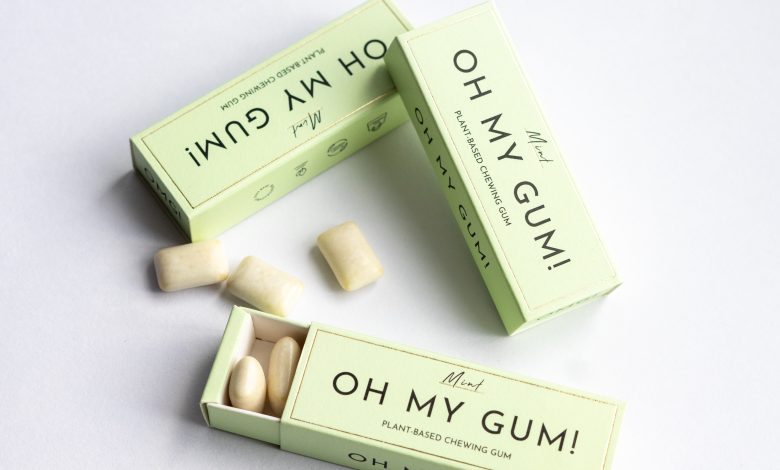 100% Plastic Free All Natural Sugar Free Chewing Gum