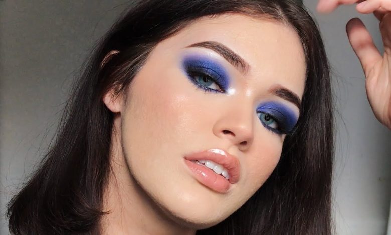 Navy Blue Makeup Looks