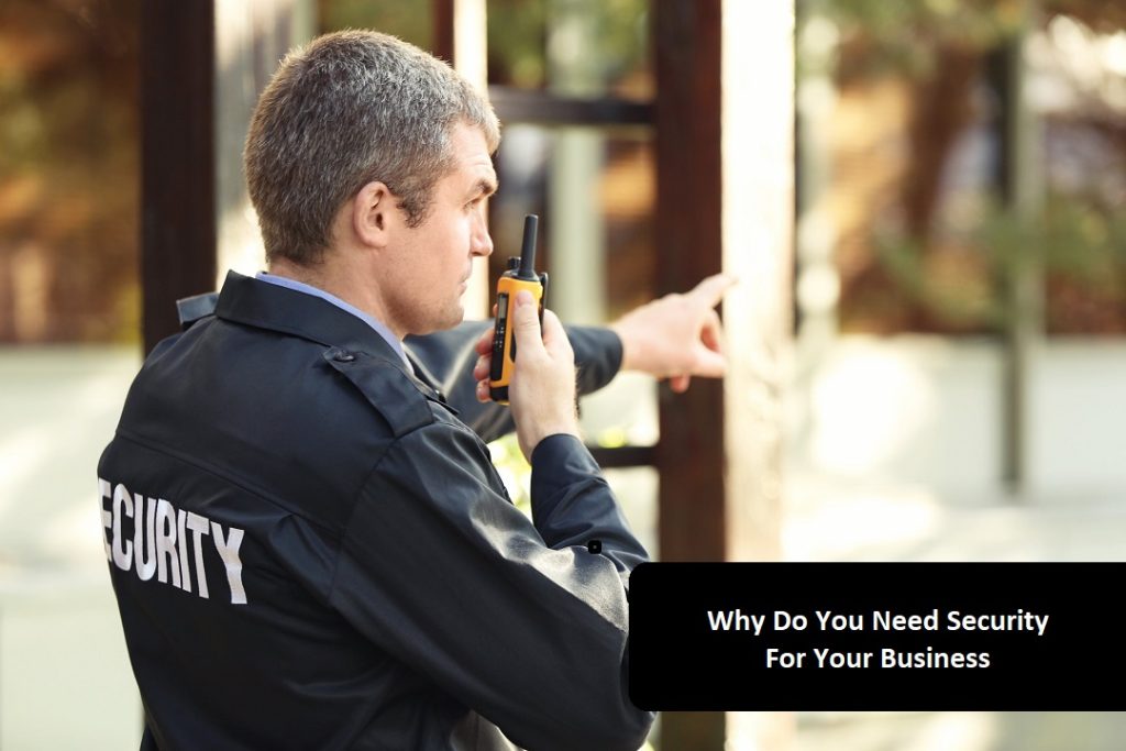 Why Do You Need Security For Your Business