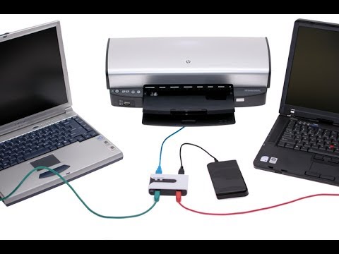 how printer is connected to computer