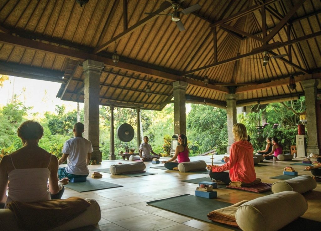 yoga in bali