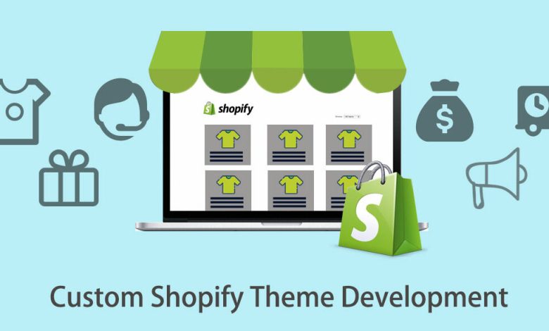 shopify theme csutom