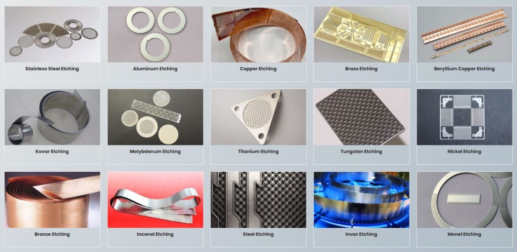 Etching vs Laser Cutting